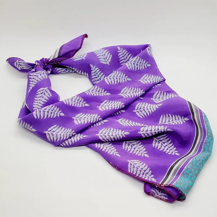 100% Silk Sari Bandana