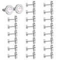 White / Steel / 6mm