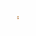 14K Yellow Gold Diamond Skull Stud
