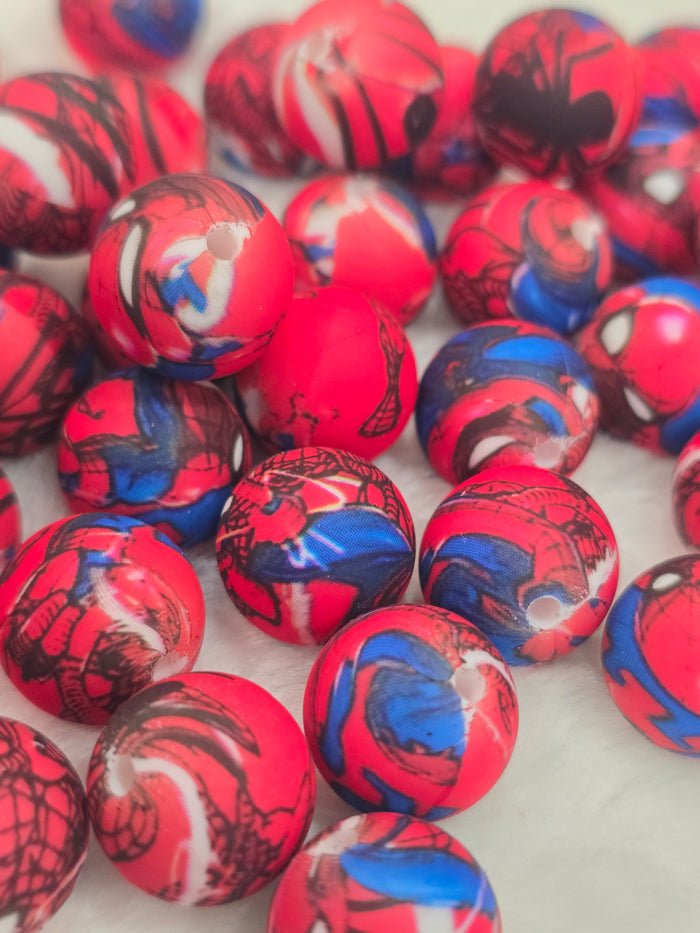 15mm silicon beads pattern SM