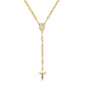 4-Golden Jesus Chain-6MM asonjewelry