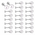 Steel / 4mm / 12/pair