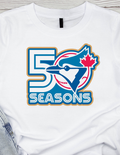 50th Season   -  DTF TRANSFER Prints 10 x 10 inches