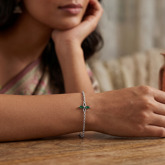 92.5 Green Bracelet