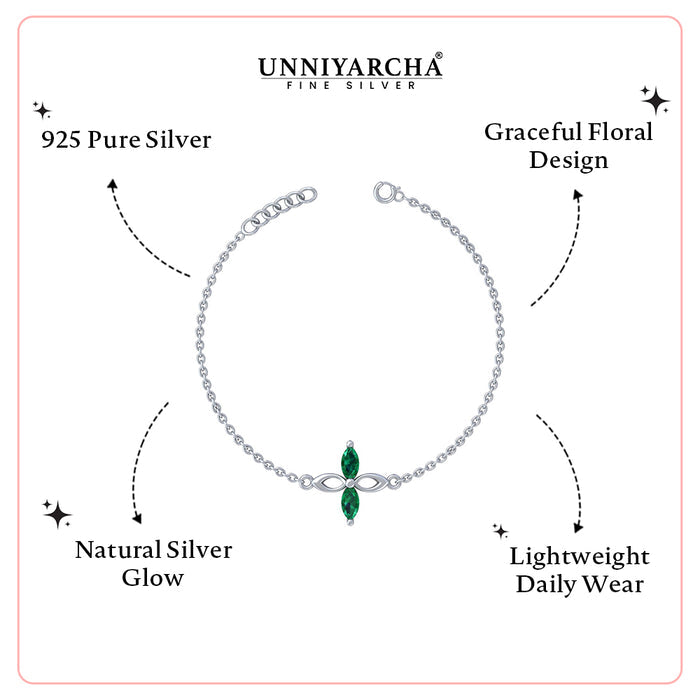 92.5 Green Bracelet