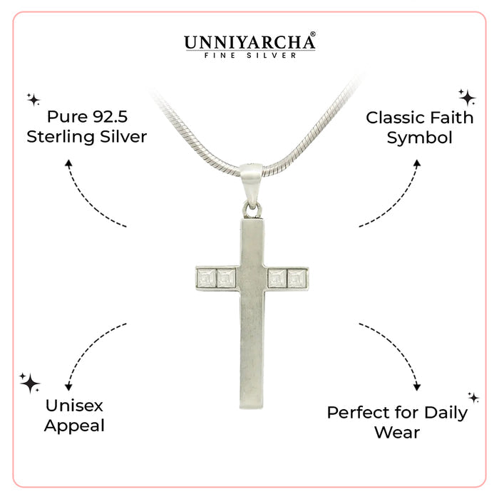 92.5 Men's Christ Pendant