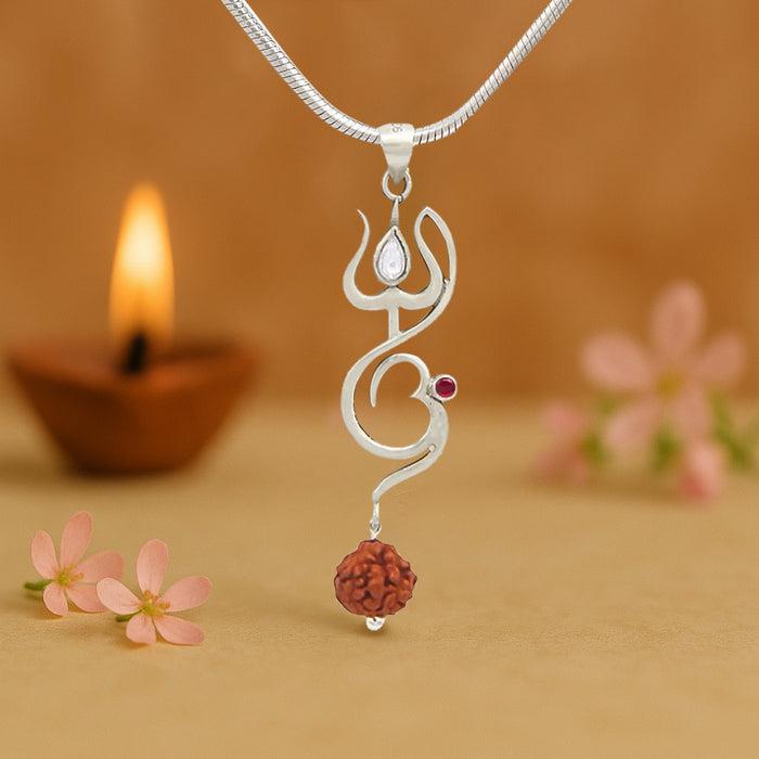 92.5 Om Men's silver Pendant