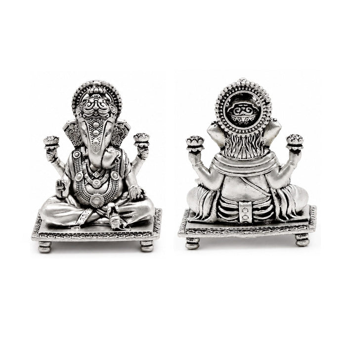 925 Silver Divine Ganesha Idol