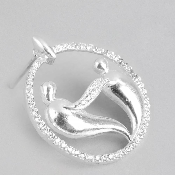 92.5 Silver Earring