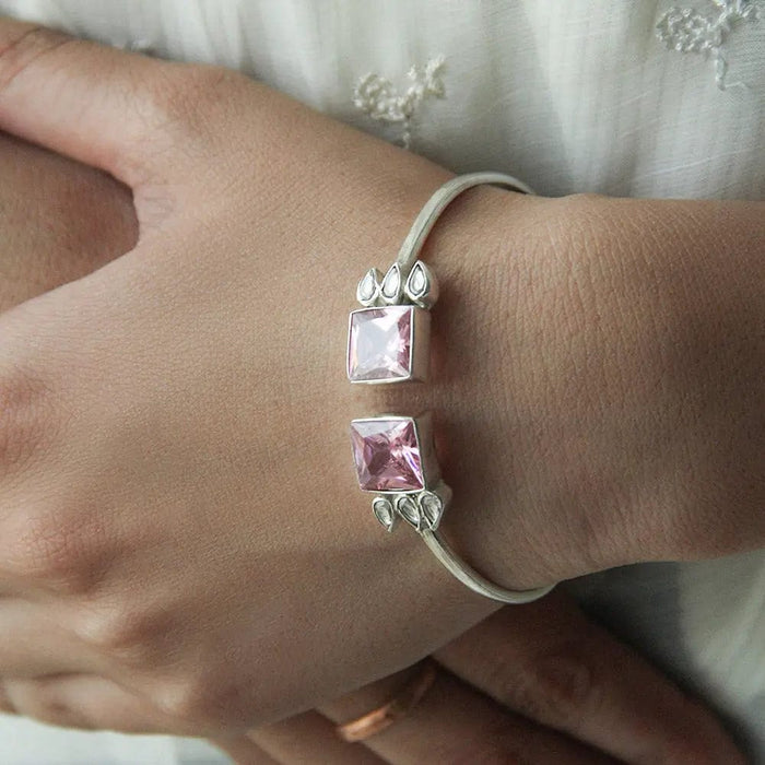 92.5 Silver Gulabo Cuff