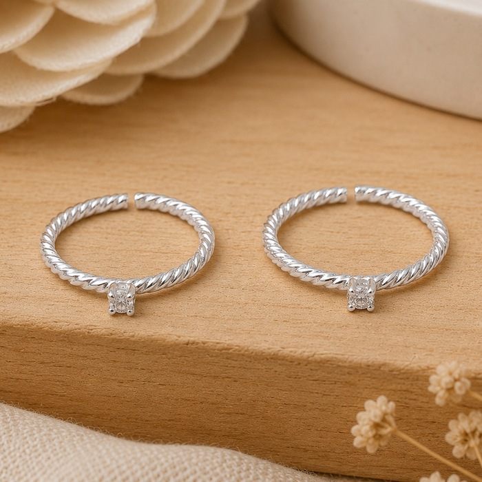 92.5 Silver Toe Ring