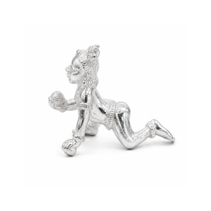 925 Sterling Silver Bal Krishna Idol