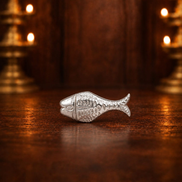 925 Sterling Silver Fish Idol