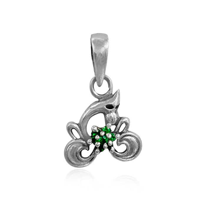 92.5 Sterling Silver Ganesha Charm Pendant