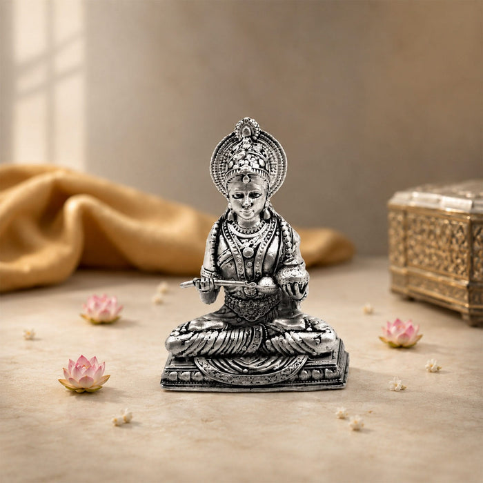 925 Sterling Silver Goddess Annapurna Idol