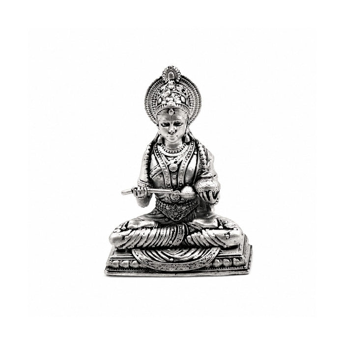 925 Sterling Silver Goddess Annapurna Idol