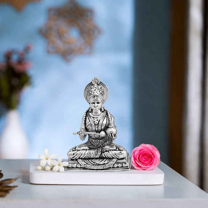 925 Sterling Silver Goddess Annapurna Idol