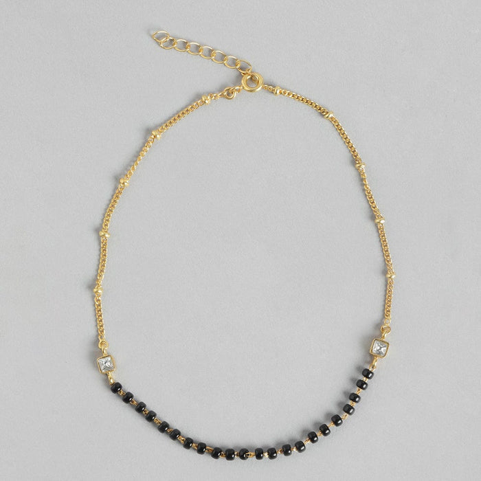 92.5 Sterling Silver Gold plated Anklet