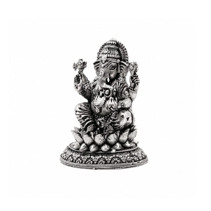 925 Sterling Silver Lord Ganesha Idol