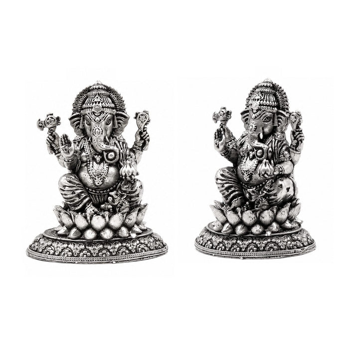 925 Sterling Silver Lord Ganesha Idol
