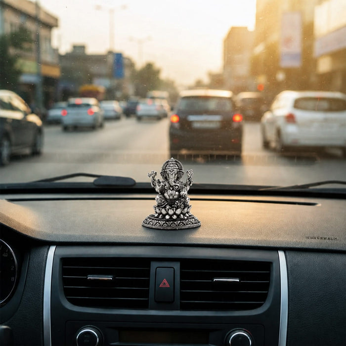 925 Sterling Silver Lord Ganesha Idol