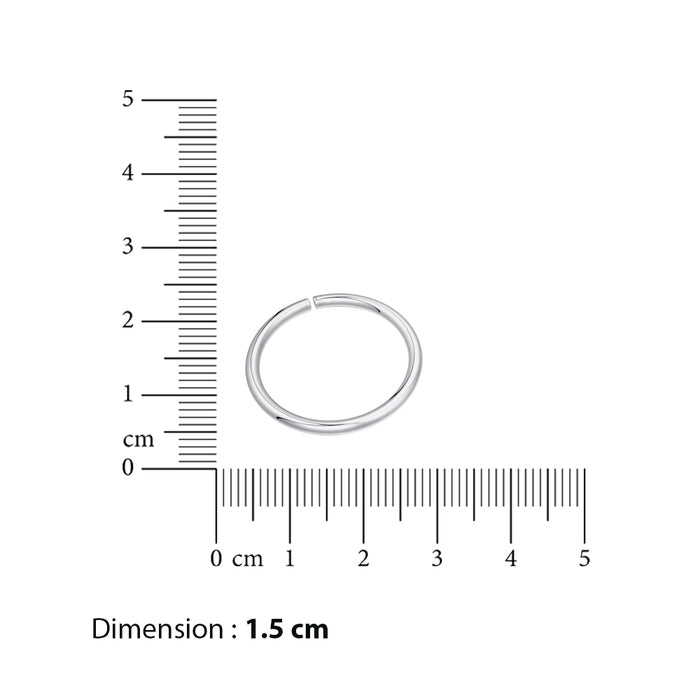 925 Sterling Silver Minimal Toe Ring (Pair)
