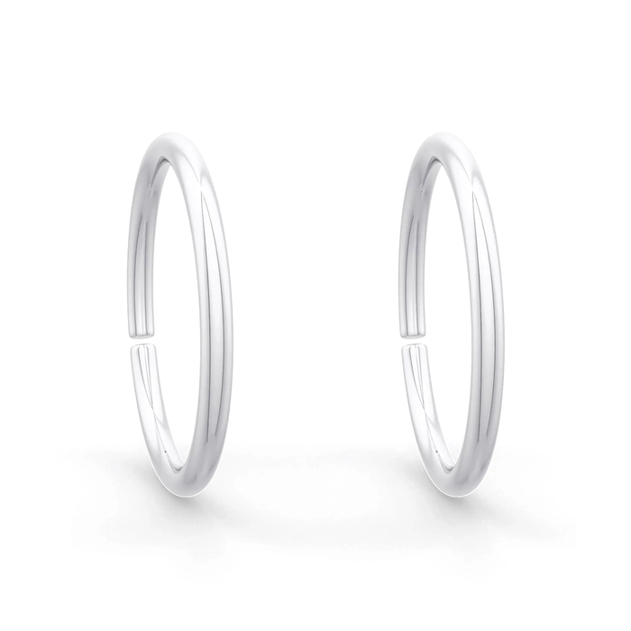 925 Sterling Silver Minimal Toe Ring (Pair)