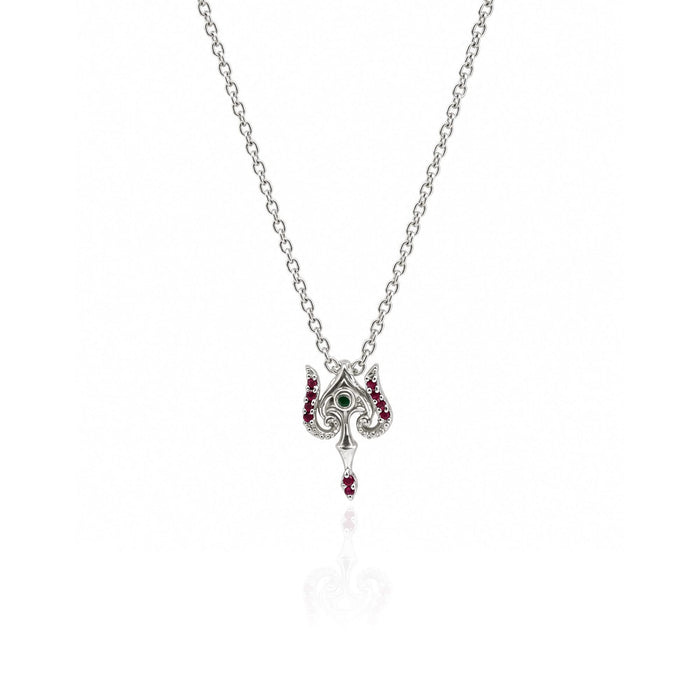 925 Sterling Silver Murugan Trishul Pendant