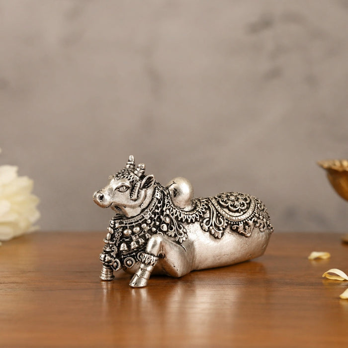 925 Sterling Silver Nandi Idol