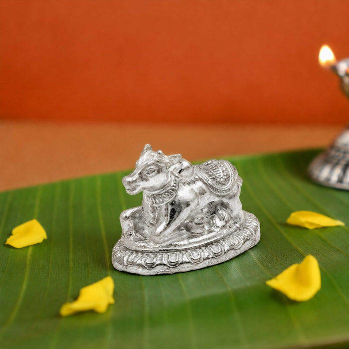 925 Sterling Silver Nandi Idol