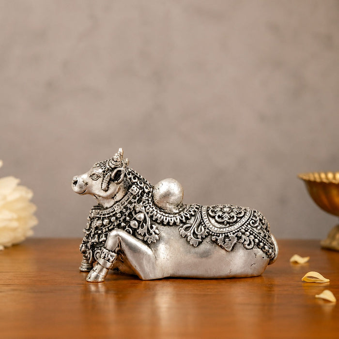 925 Sterling Silver Nandi Idol
