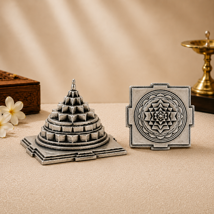 925 Sterling Silver Shree Yantra