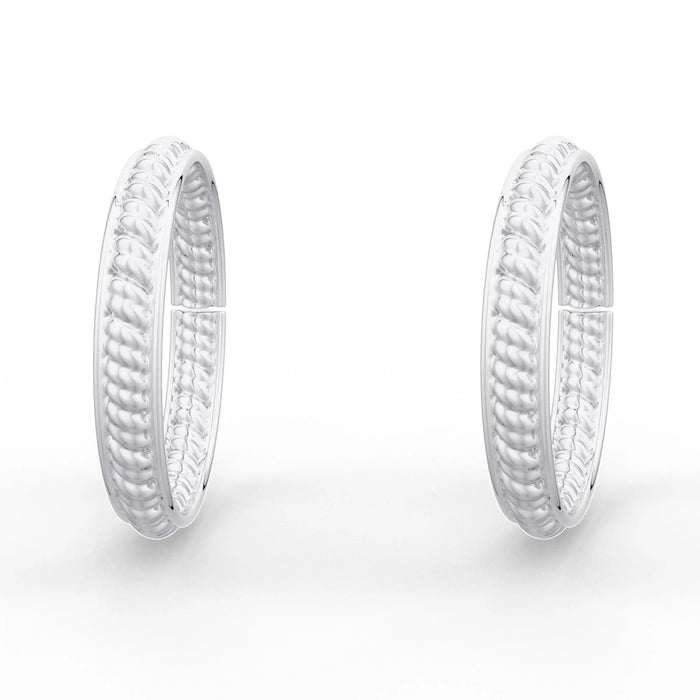 92.5 Sterling Silver Twisted Wire Toe Ring