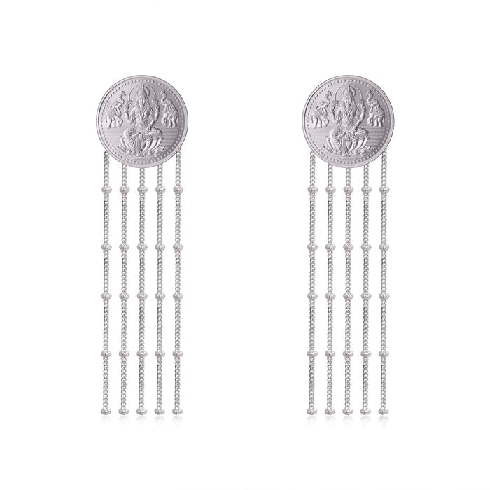 999 Silver Aura Lakshmi Earring