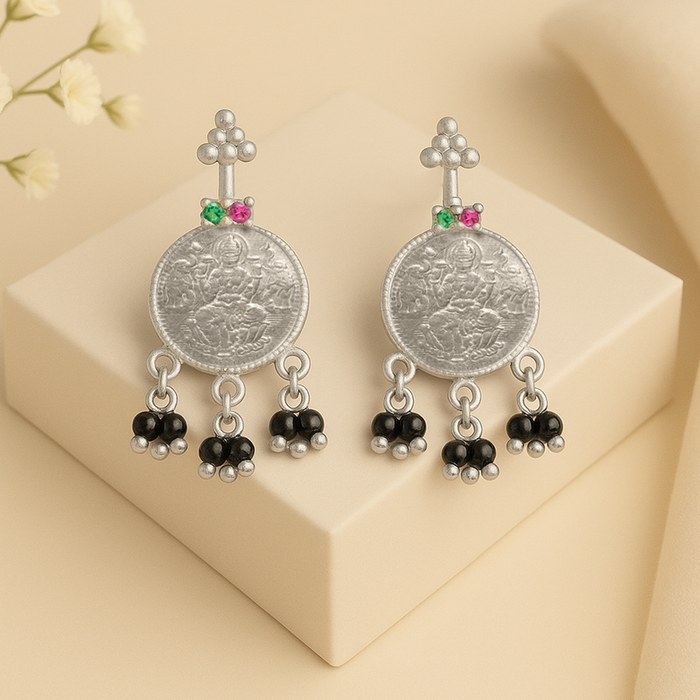 999 Sterling Silver Mangal Lakshmi Bugadi (Pierced)