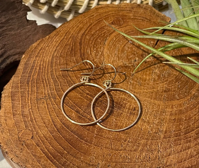 round hammered hoops