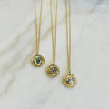 abalone portal necklace