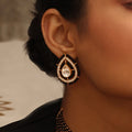 Allure Silver Mangalsutra Ring Earrings - By Unniyarcha - Original Manufacturers of Silver Jewelry, Gold Plated Jewellery, Fashion Jewellery and Personalized Soul Bands and Personalized Jewelry