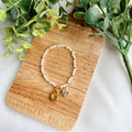 Angel Initial Bracelet