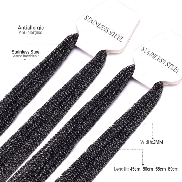 ASON 10pcs / 2mm*45~60cm Corn With Chain asonjewelry