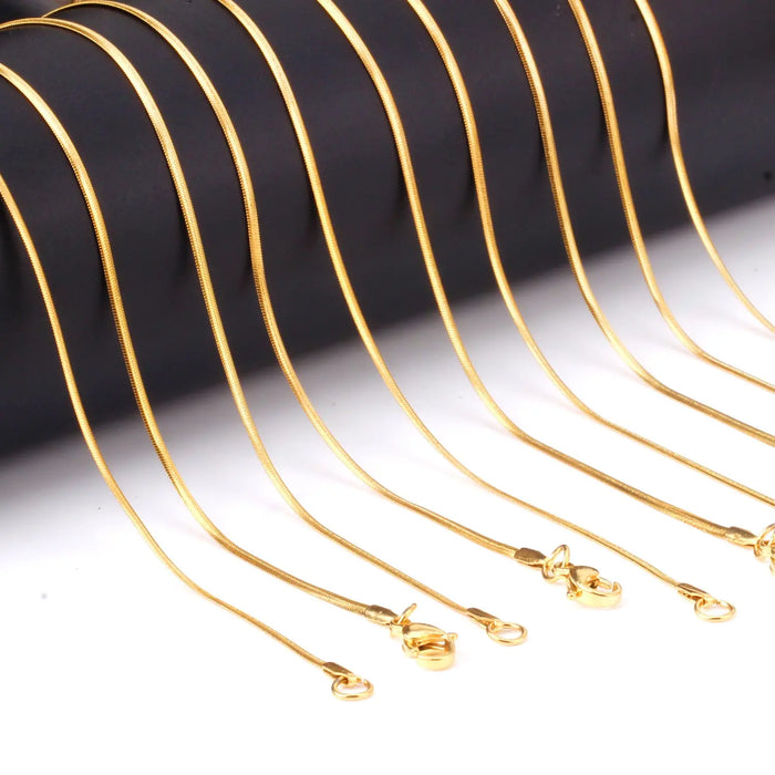 ASON 10pcs / Accessory ChainStainless Steel asonjewelry