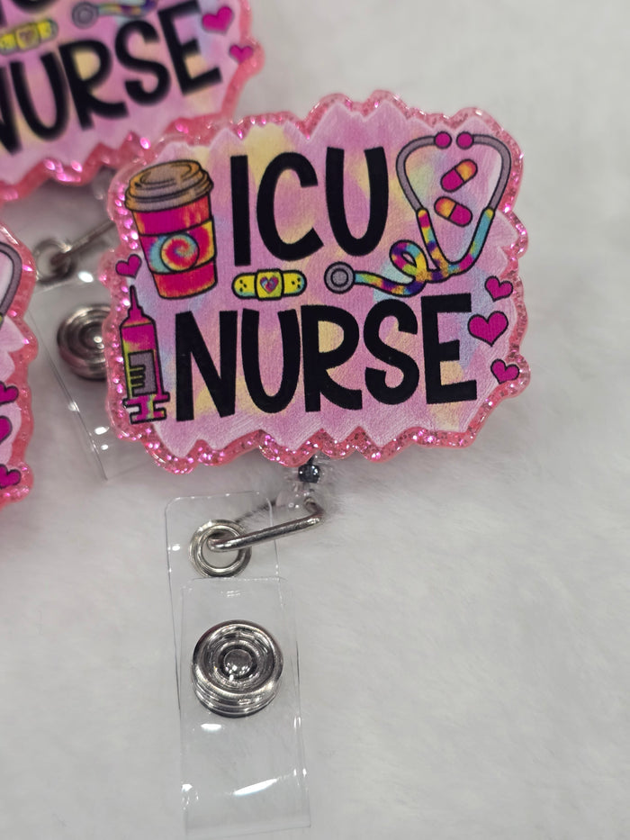 Badge Reels ICU Nurse