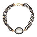 Black beads mangalsutra bracelet
