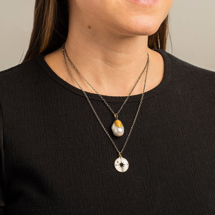 Blackened Sterling Silver Chain