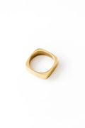 brass square ring II