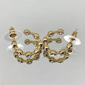 Bubble Crystal Cluster Earrings