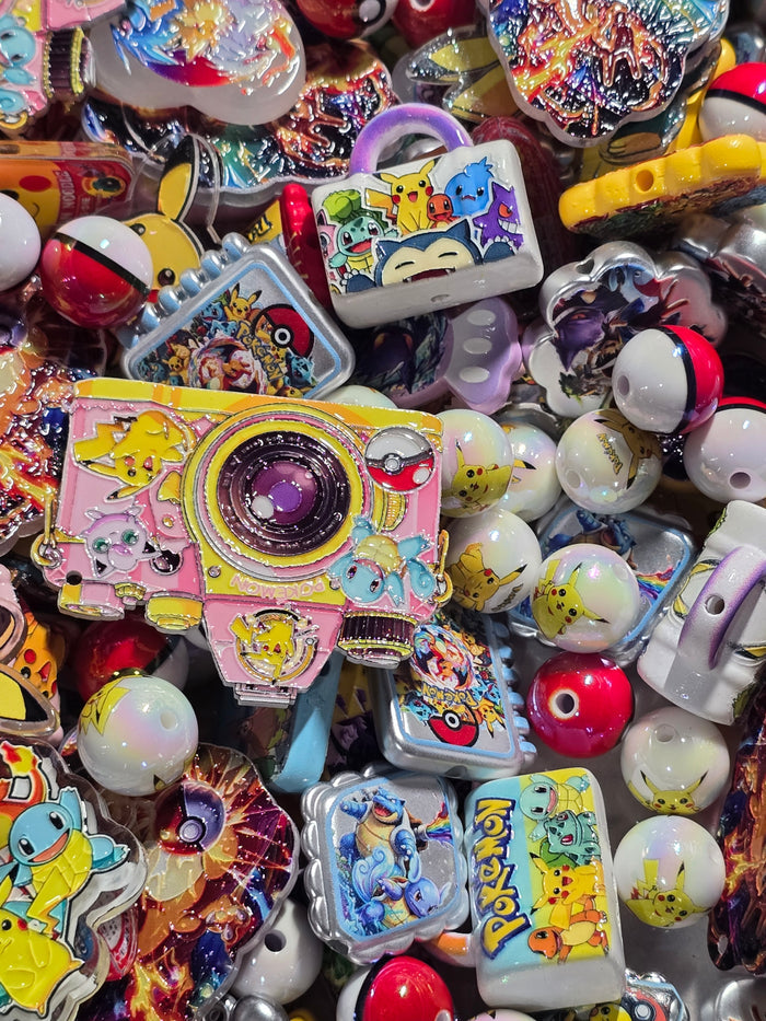 Character Theme Mix Beads-Poke