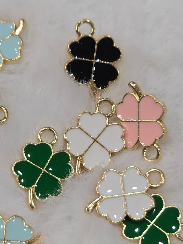 Clover Metal pendant charms