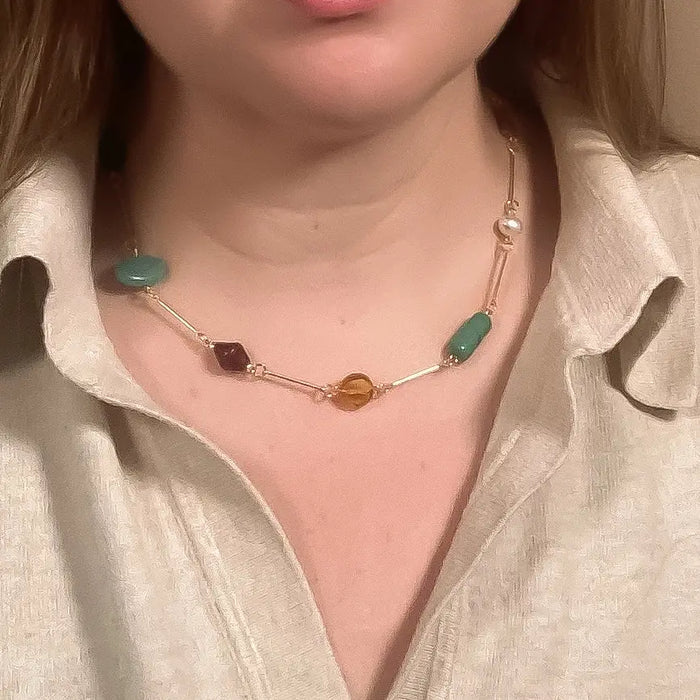 composition necklace no. 6