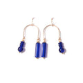 composition swing earrings